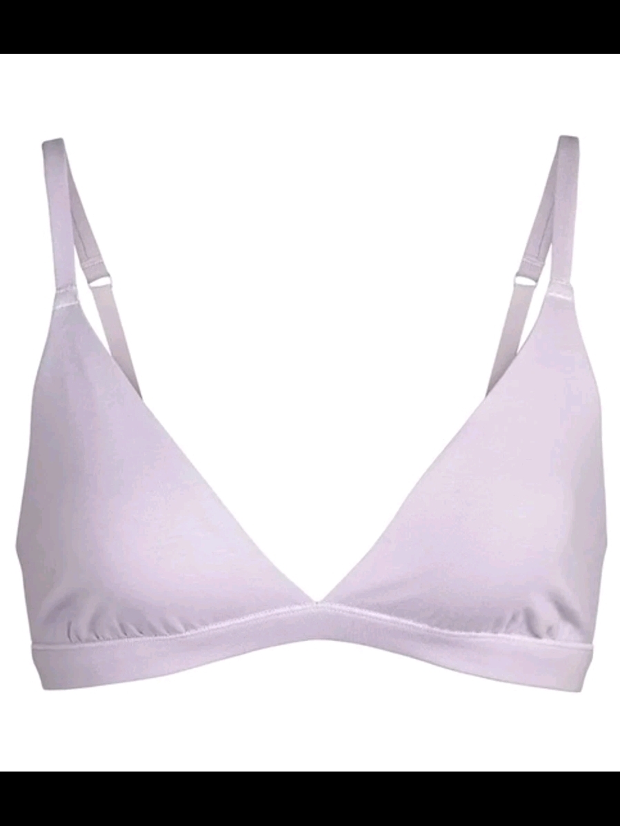 Skims Light Lavender Triangle Bra, Medium (C3)